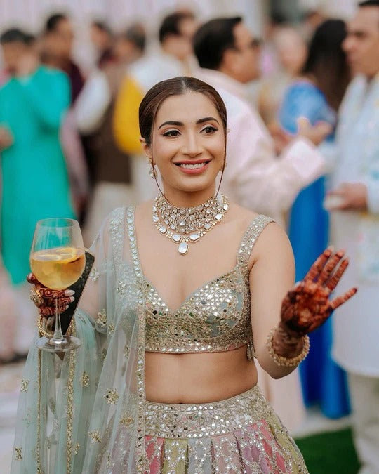 Wedding Special Multi Color Party Wear Designer Lehenga Choli