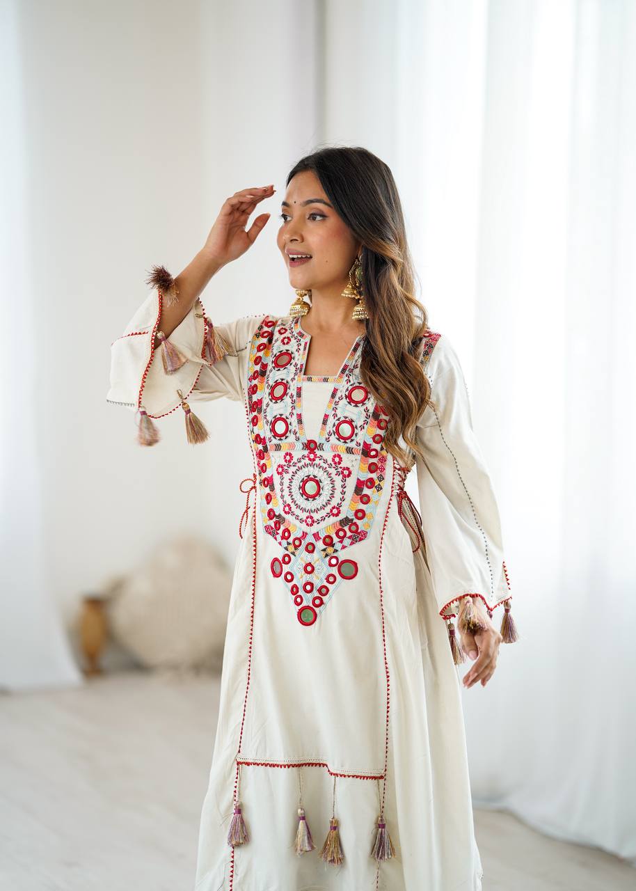 2-Piece Stylish Ensemble: Includes a well-fitted top and coordinated bottom