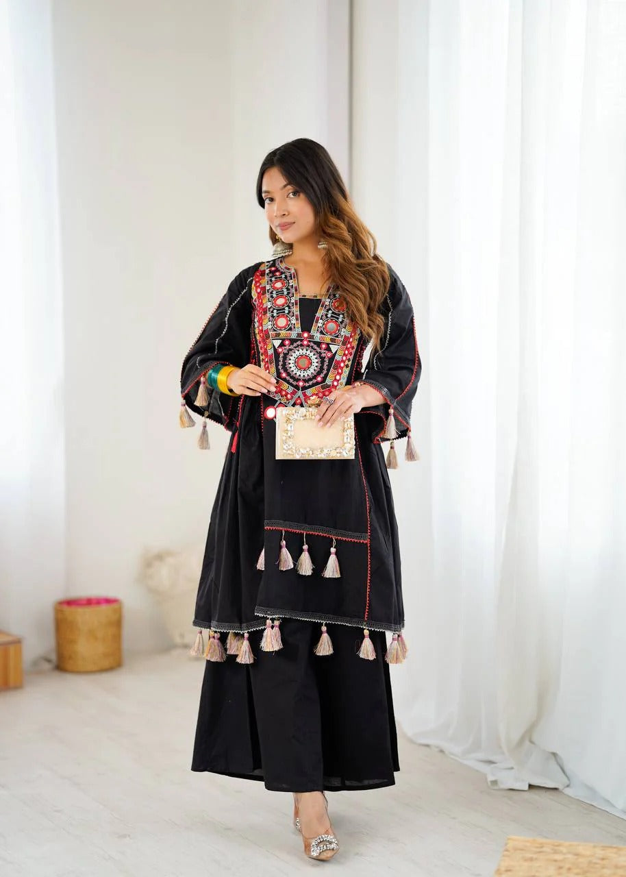2-Piece Stylish Ensemble: Includes a well-fitted top and coordinated bottom