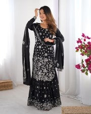 Most Trending Festive Special Party Wear Designer Sharara Suit