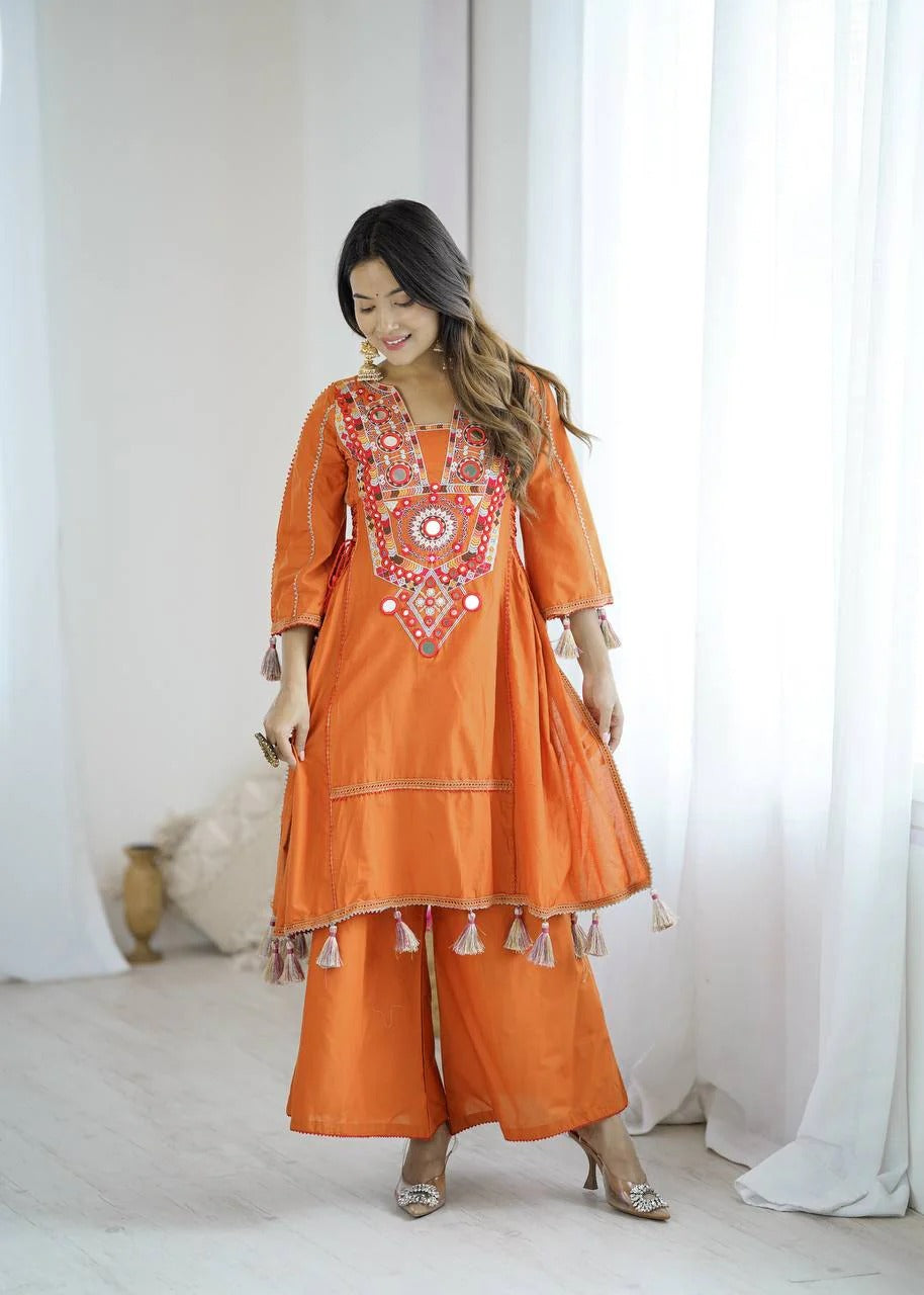 2-Piece Stylish Ensemble: Includes a well-fitted top and coordinated bottom