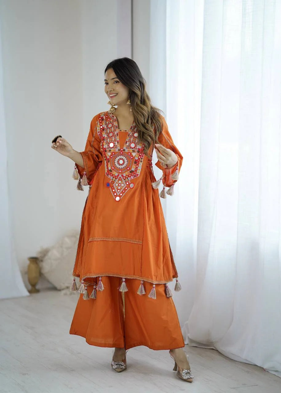 2-Piece Stylish Ensemble: Includes a well-fitted top and coordinated bottom