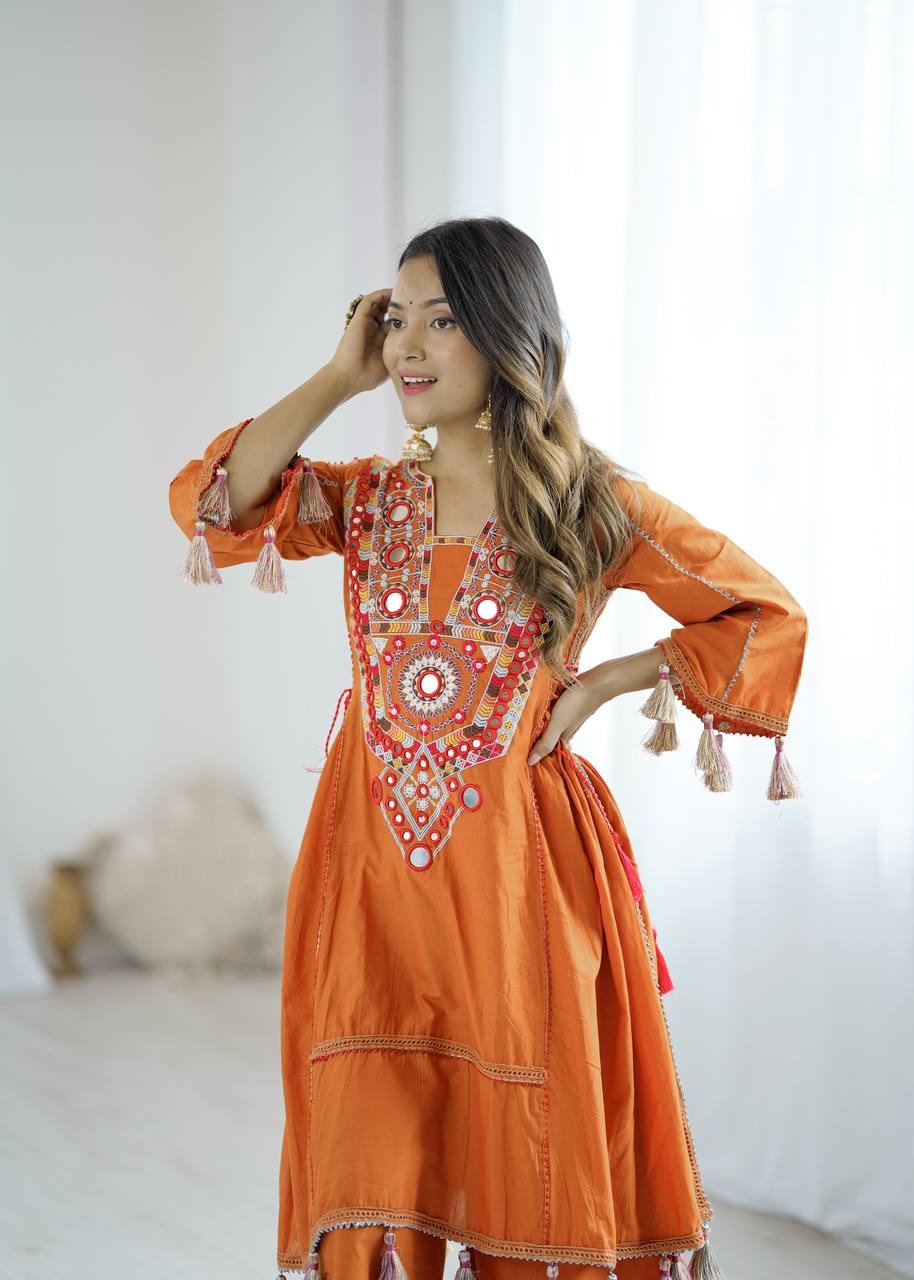 2-Piece Stylish Ensemble: Includes a well-fitted top and coordinated bottom