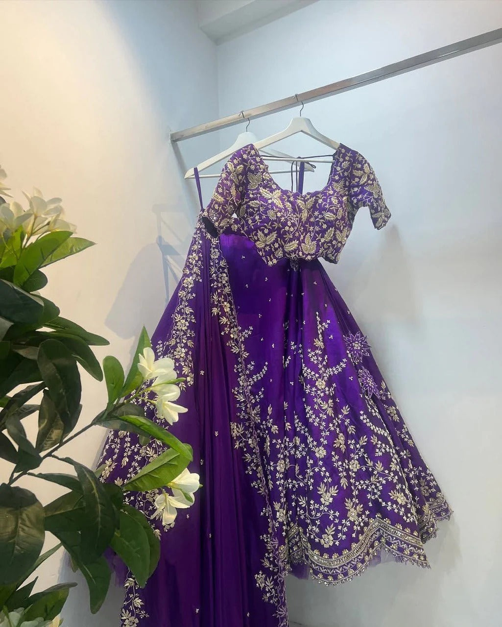 Buy Beautiful Designer Party Wear Embroidery Sequin Work Lehenga Choli