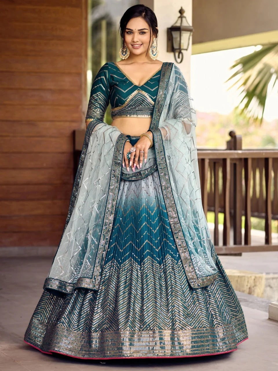 New Trending Multi Color Wedding Special Lehenga Choli