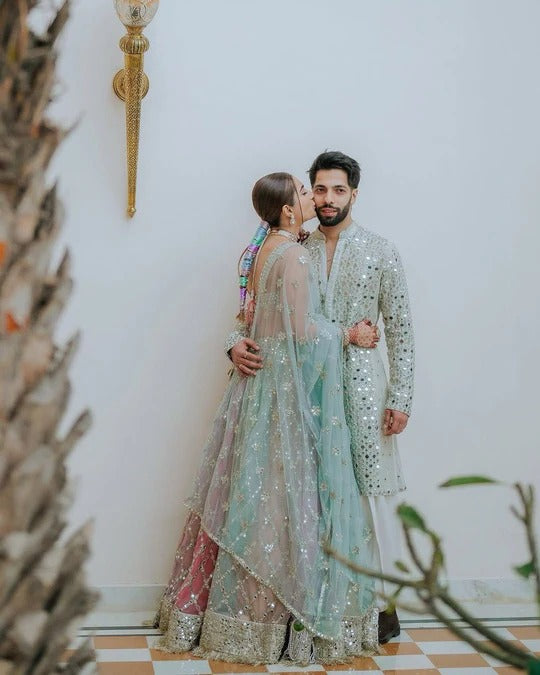 Wedding Special Multi Color Party Wear Designer Lehenga Choli