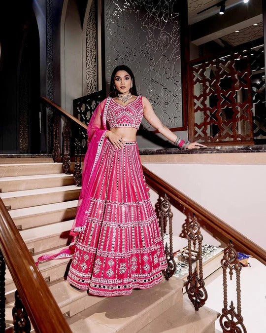 Ethnic Wear Lehenga Set Celebrate the Charm of Indian Culture