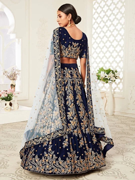 Wedding Special Multi Color Party Wear Designer Lehenga Choli