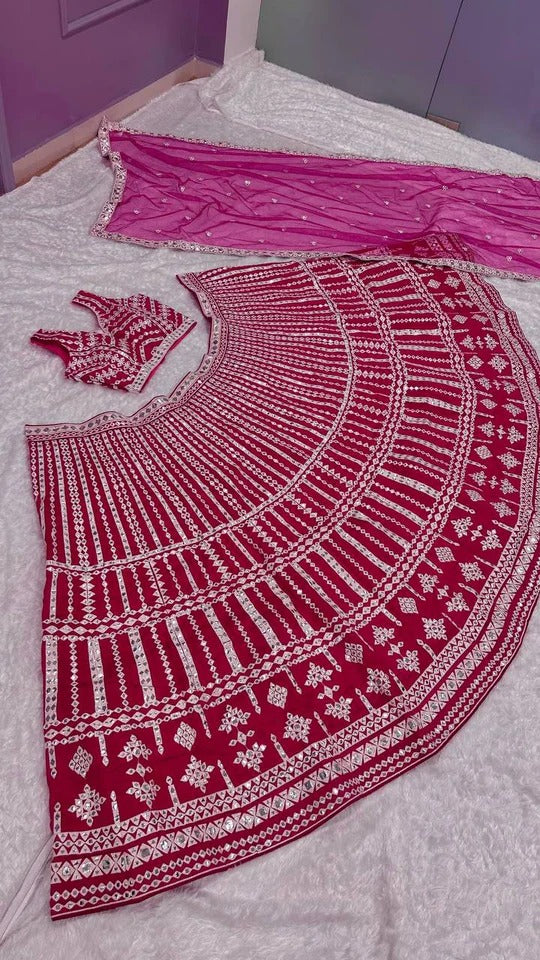 Ethnic Wear Lehenga Set Celebrate the Charm of Indian Culture