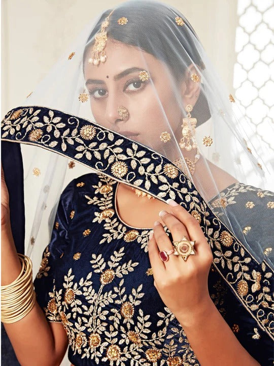 Wedding Special Multi Color Party Wear Designer Lehenga Choli