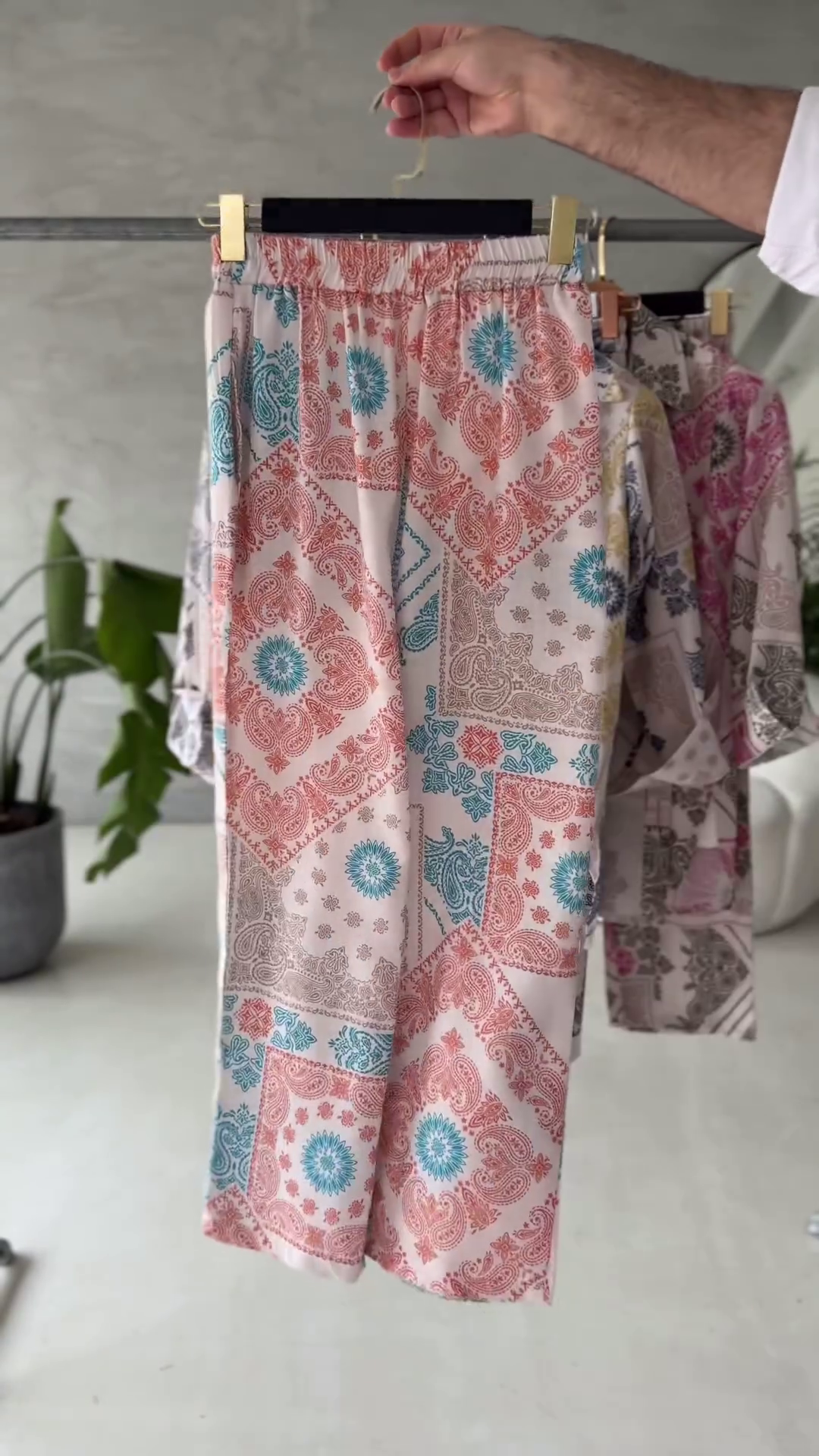 Matching Top and bottom set Cotton Flex Co-ord Set